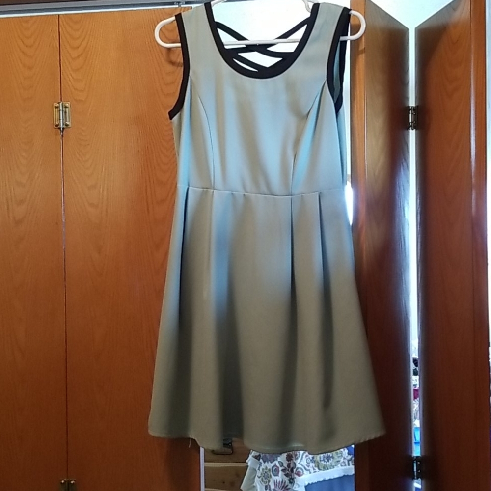 Short Mint green dress